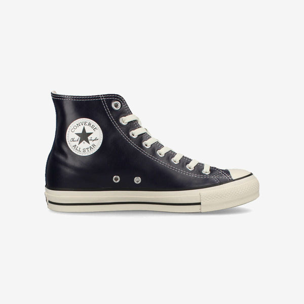 CONVERSE ALL STAR (R) 올리브 그린 가죽 HI 딥 시