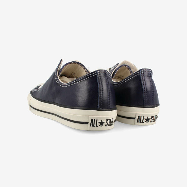 CONVERSE ALL STAR (R) 올리브 그린 가죽 OX 딥 시