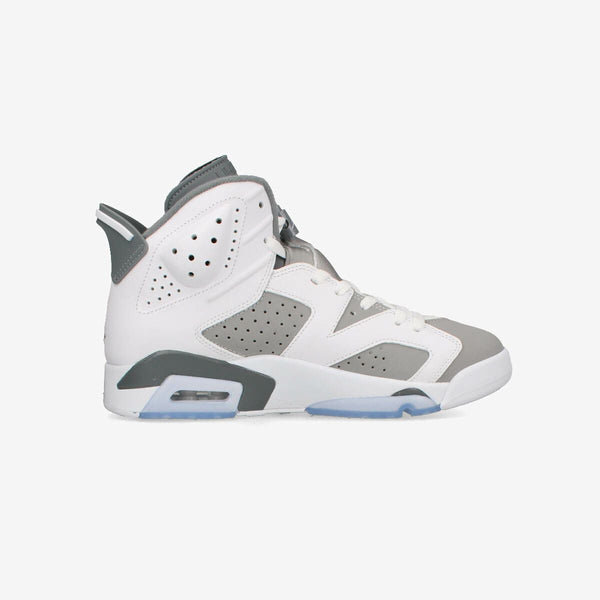 NIKE AIR JORDAN 6 RETRO WHITE/MEDIUM GREY/COOL GRAY [COOL GRAY]