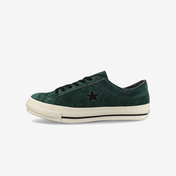 CONVERSE ONE STAR J SUEDE GREEN/BLACK [MADE IN JAPAN] [Made in Japan]