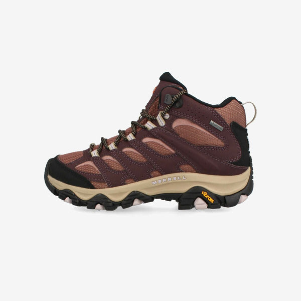 MERRELL MOAB 3 SYNTHETIC MID GORE-TEX W BURGUNDY/BURLWOOD