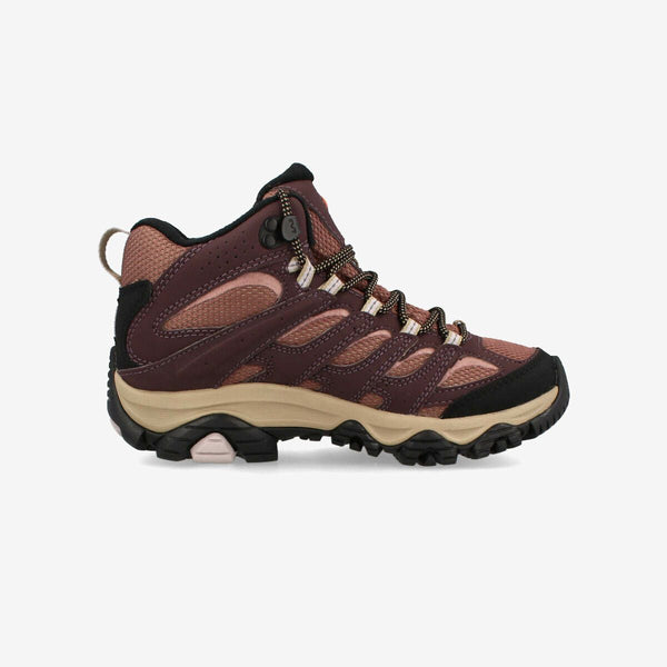 MERRELL MOAB 3 SYNTHETIC MID GORE-TEX W BURGUNDY/BURLWOOD