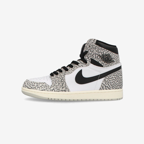 NIKE AIR JORDAN 1 RETRO HIGH OG TECH GRAY/MUSLIN/WHITE/BLACK [ELEPHANT]