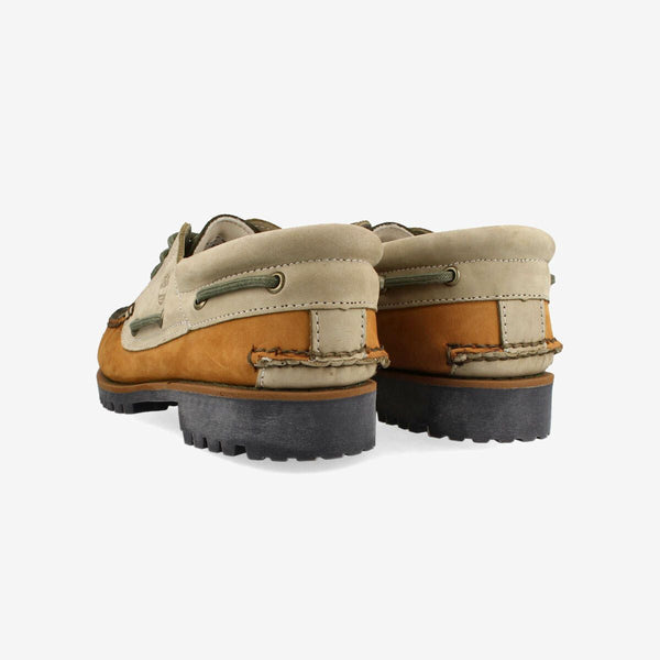 TIMBERLAND AUTHENTICS 3EYE CLASSIC LUG WHEAT NUBUCK/GREEN