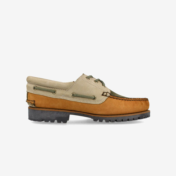 TIMBERLAND AUTHENTICS 3EYE CLASSIC LUG WHEAT NUBUCK/GREEN