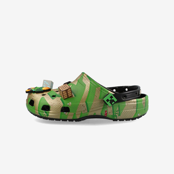 CROCS CLASSIC MINECRAFT ELEVATED CLOG