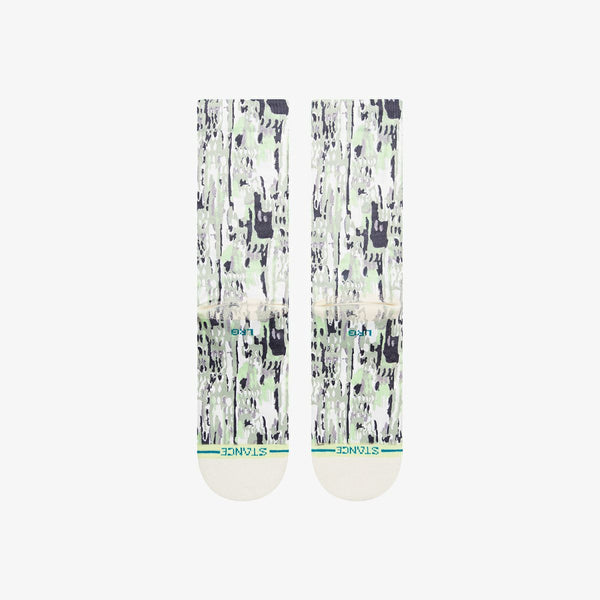 STANCE SOCKS FLUAGE CREW SAGE