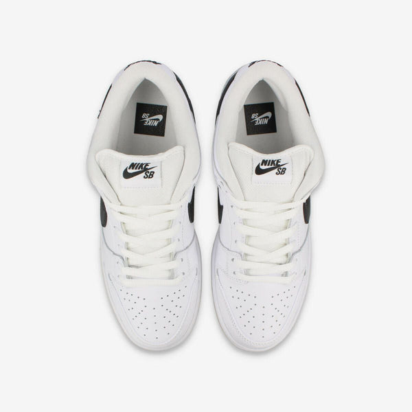 NIKE SB DUNK LOW PRO WHITE/BLACK/WHITE/GUM LIGHT BROWN