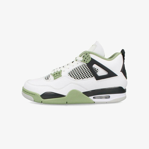 NIKE WMNS AIR JORDAN 4 RETRO WHITE/SEAFOAM/DARK ASH/NEUTRAL GREY 【SEAFOAM】