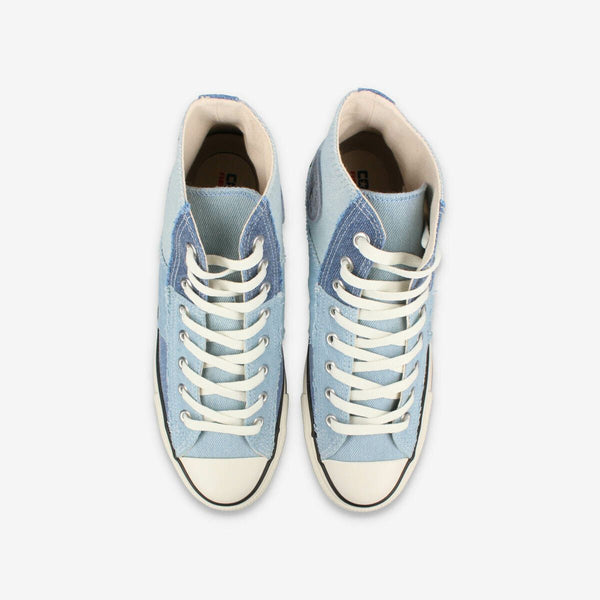 CONVERSE ALL STAR (R) DENIM PATCHWORK HI LIGHT BLUE