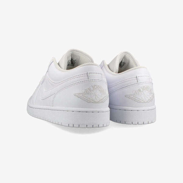 NIKE AIR JORDAN 1 LOW WHITE/WHITE 553558-136