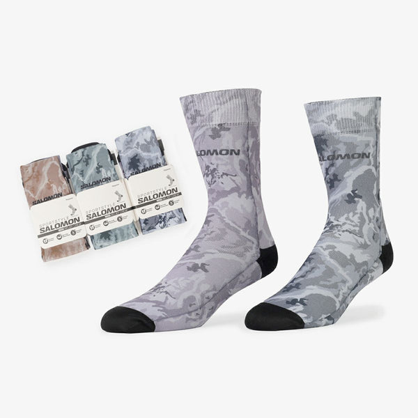 SALOMON SOCKS RELIEF CREW 2-PACK