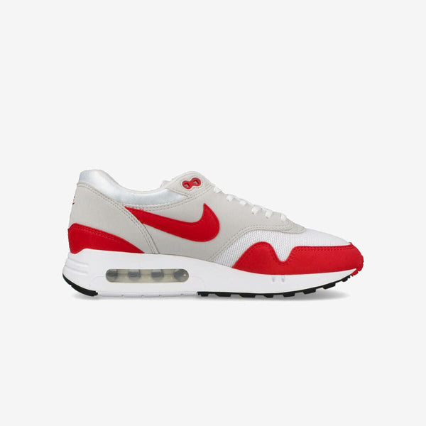 NIKE AIR MAX 1 '86 OG WHITE/UNIVERSITY RED/LT NEUTRAL GREY