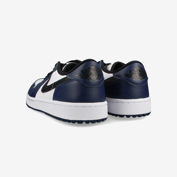 NIKE AIR JORDAN 1 LOW GOLF WHITE/MIDNIGHT NAVY/BLACK