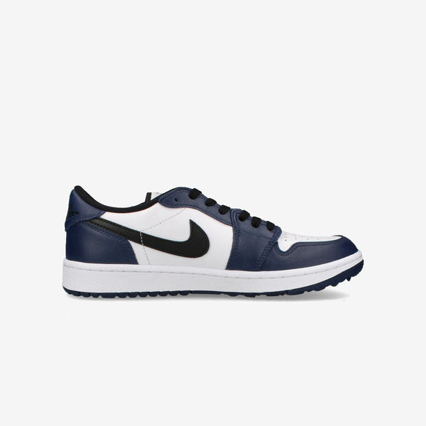 NIKE AIR JORDAN 1 LOW GOLF WHITE/MIDNIGHT NAVY/BLACK – KICKS LAB.