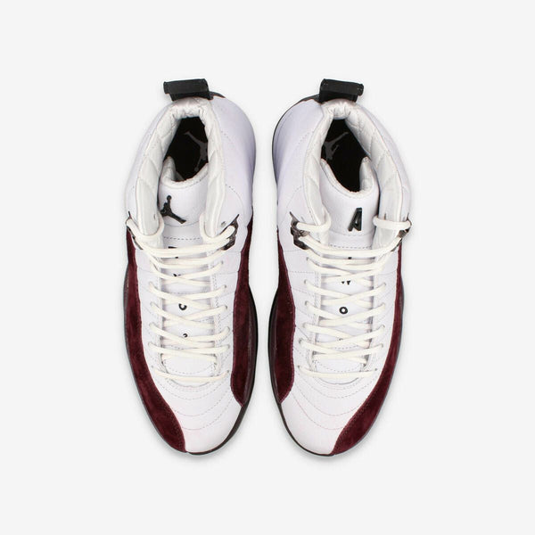 NIKE WMNS AIR JORDAN 12 RETRO SP WHITE/BLACK/BURGUNDY CRUSH