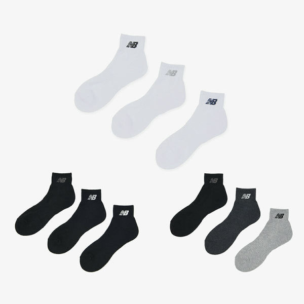 NEW BALANCE MID LENGTH 3P SOCKS