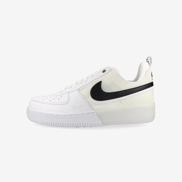 NIKE AIR FORCE 1 REACT WHITE/BLACK