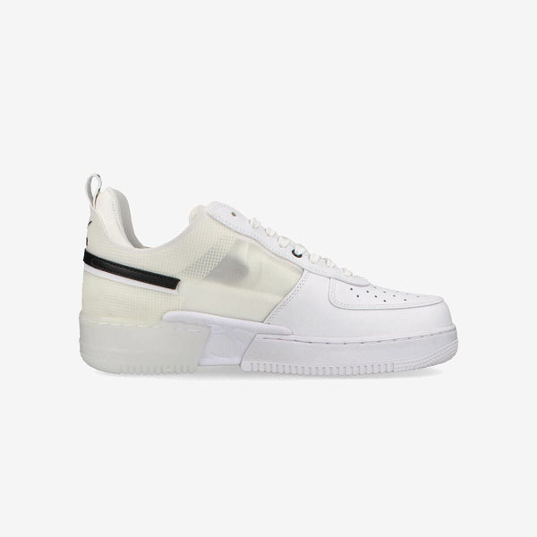 NIKE AIR FORCE 1 REACT WHITE/BLACK