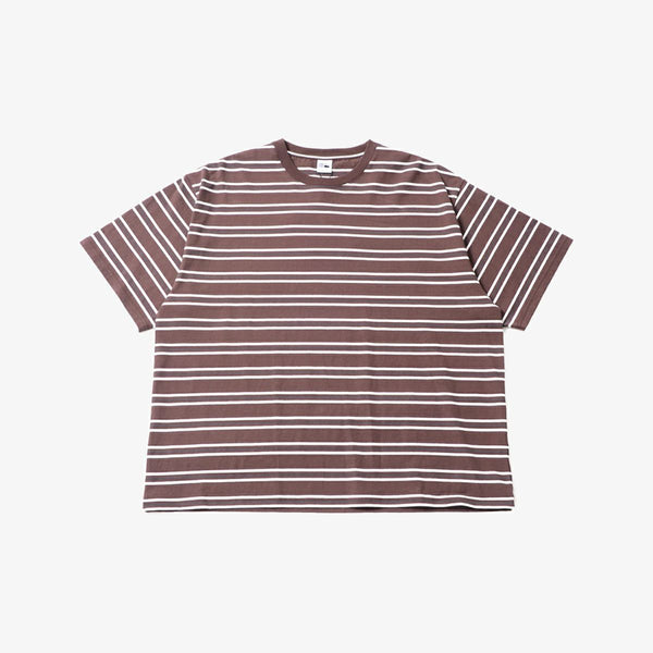 FIRST DOWN BAGGY TEE S/S COTTON BORDER JERSEY