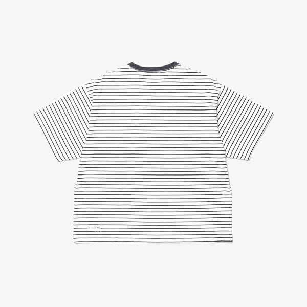 FIRST DOWN BAGGY TEE S/S COTTON BORDER JERSEY