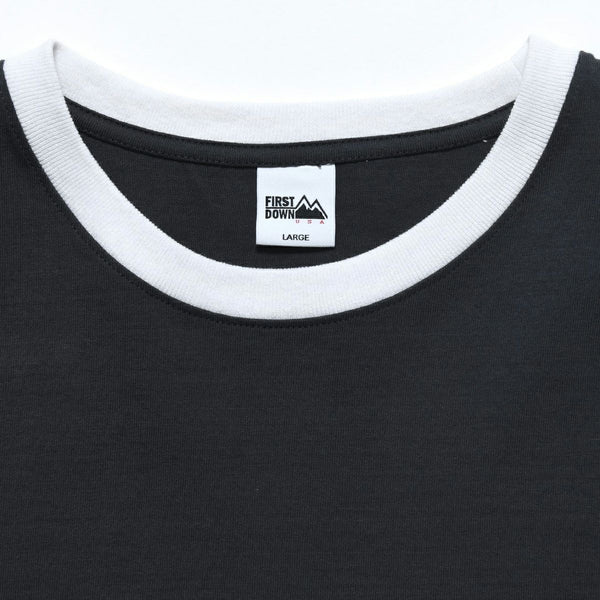 FIRST DOWN BAGGY TEE S/S COTTON BORDER JERSEY