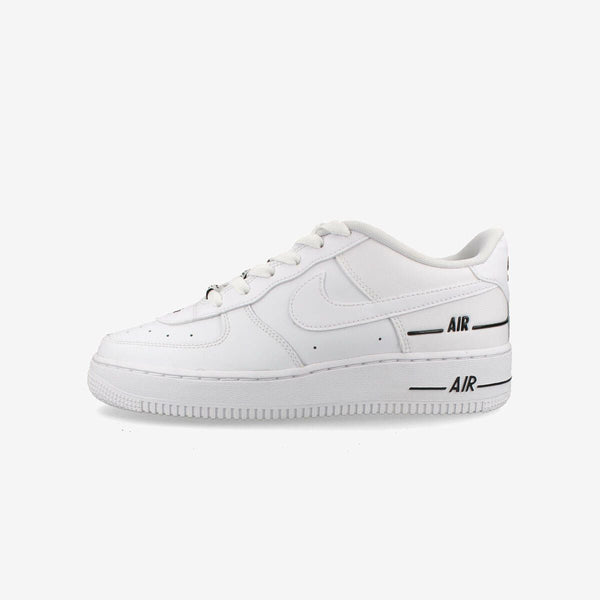 NIKE AIR FORCE 1 LV8 3GS WHITE/BLACK/WHITE