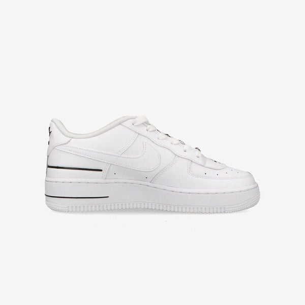 NIKE AIR FORCE 1 LV8 3GS WHITE/BLACK/WHITE