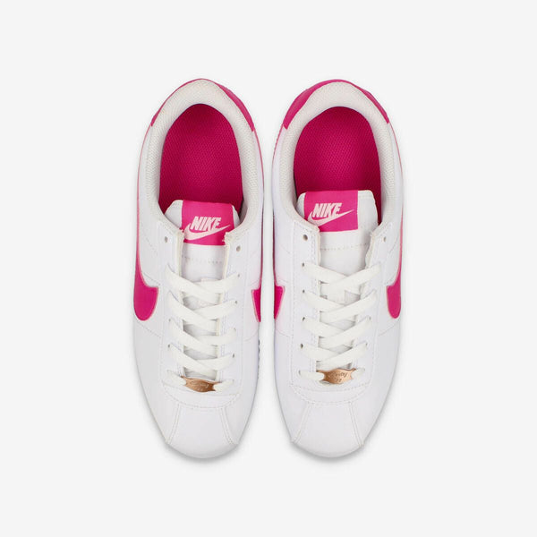 NIKE CORTEZ BASIC SL GS WHITE/PINK PRIME