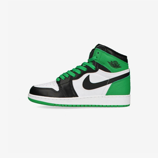 NIKE AIR JORDAN 1 HIGH OG GS BLACK/LUCKY GREEN/WHITE