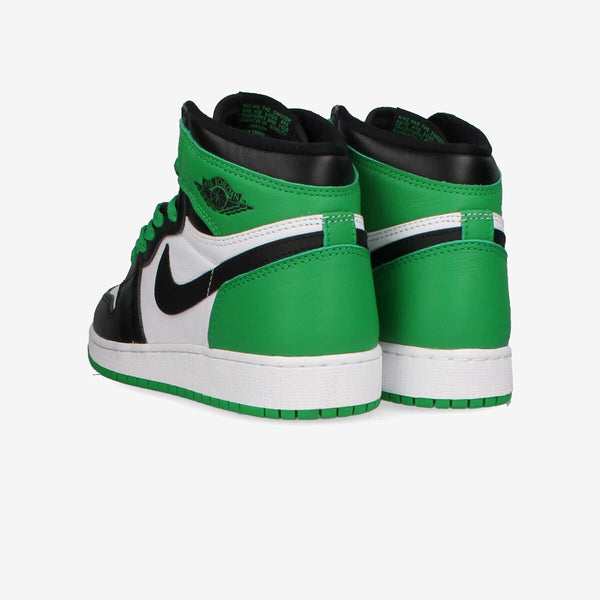 NIKE AIR JORDAN 1 HIGH OG GS BLACK/LUCKY GREEN/WHITE