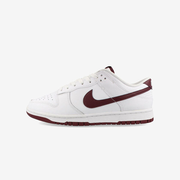 NIKE DUNK LOW RETRO WHITE/NIGHT MAROON/WHITE – KICKS LAB.