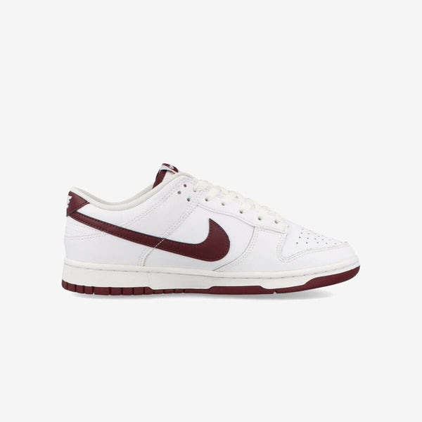 NIKE DUNK LOW RETRO WHITE/NIGHT MAROON/WHITE