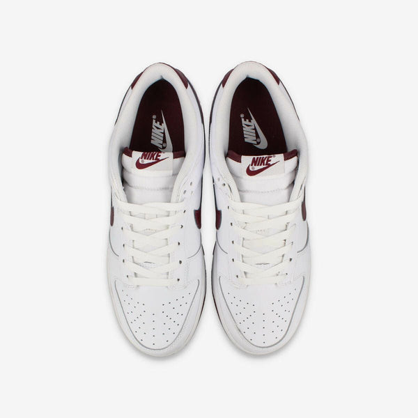 NIKE DUNK LOW RETRO WHITE/NIGHT MAROON/WHITE