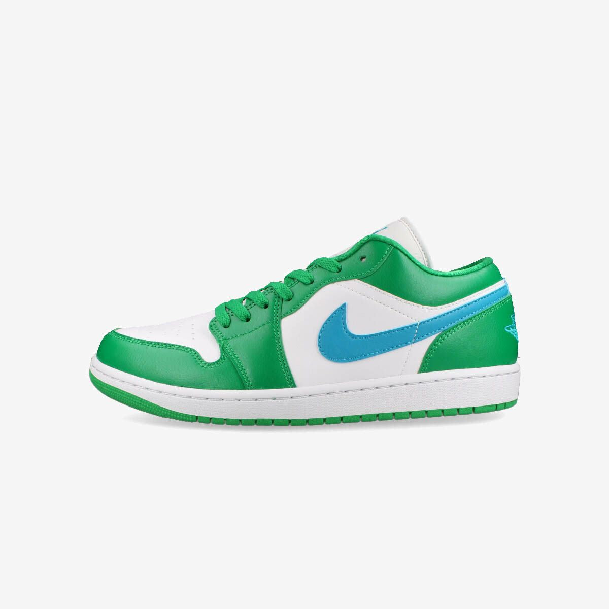 NIKE WMNS AIR JORDAN 1 LOW LUCKY GREEN/AQUATONE/WHITE