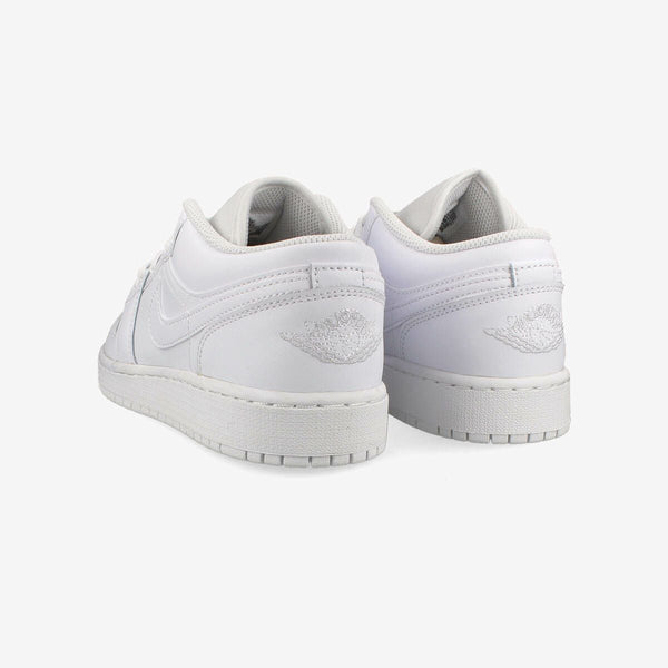 NIKE AIR JORDAN 1 LOW GS WHITE/WHITE/WHITE