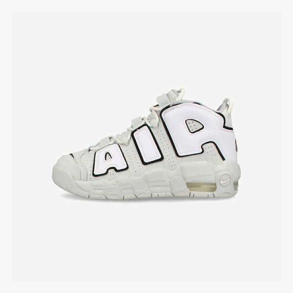 NIKE AIR MORE UPTEMPO GS PHOTON DUST/WHITE/BLACK/METALLIC SILVER