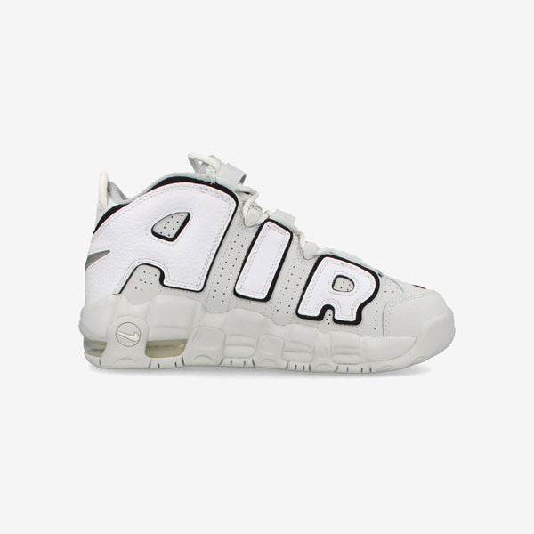 NIKE AIR MORE UPTEMPO GS PHOTON DUST/WHITE/BLACK/METALLIC SILVER