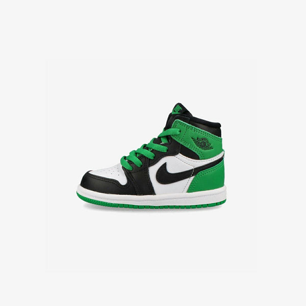 NIKE AIR JORDAN 1 RETRO HIGH OG TD BLACK/LUCKY GREEN/WHITE