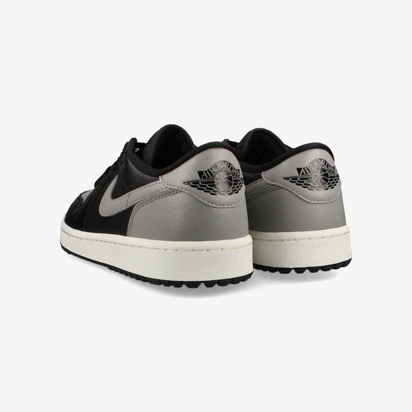 NIKE AIR JORDAN 1 LOW GOLF [SHADOW] BLACK/MEDIUM GRAY/SAIL/NOIR/VOILE/GRIS  MOYEN