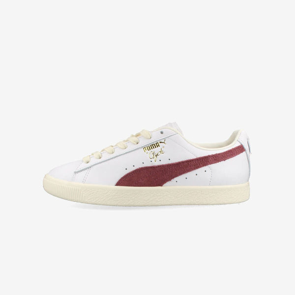 PUMA CLYDE BASE PUMA WHITE/WOOD VIOLET/PUMA