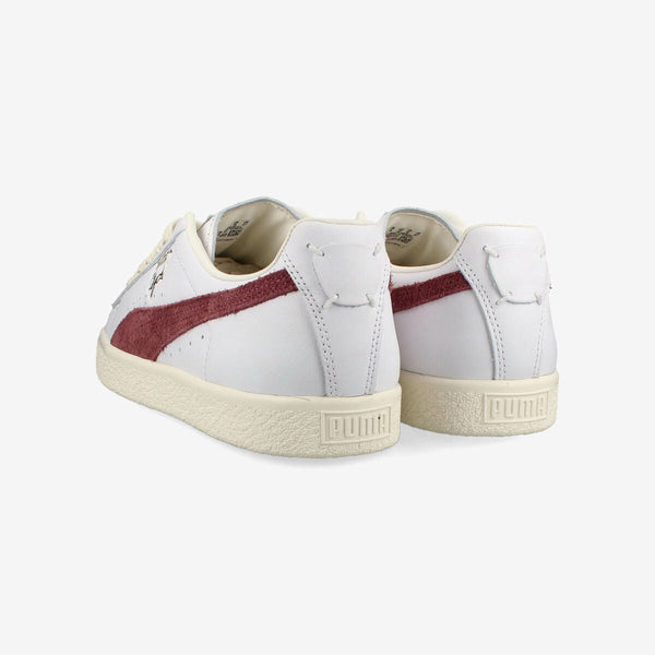 PUMA CLYDE BASE PUMA WHITE/WOOD VIOLET/PUMA