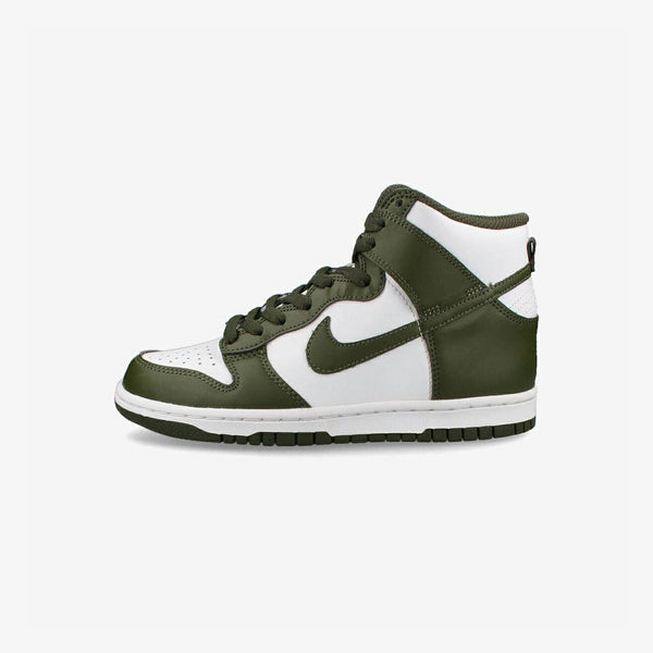 NIKE DUNK HIGH GS WHITE/CARGO KHAKI