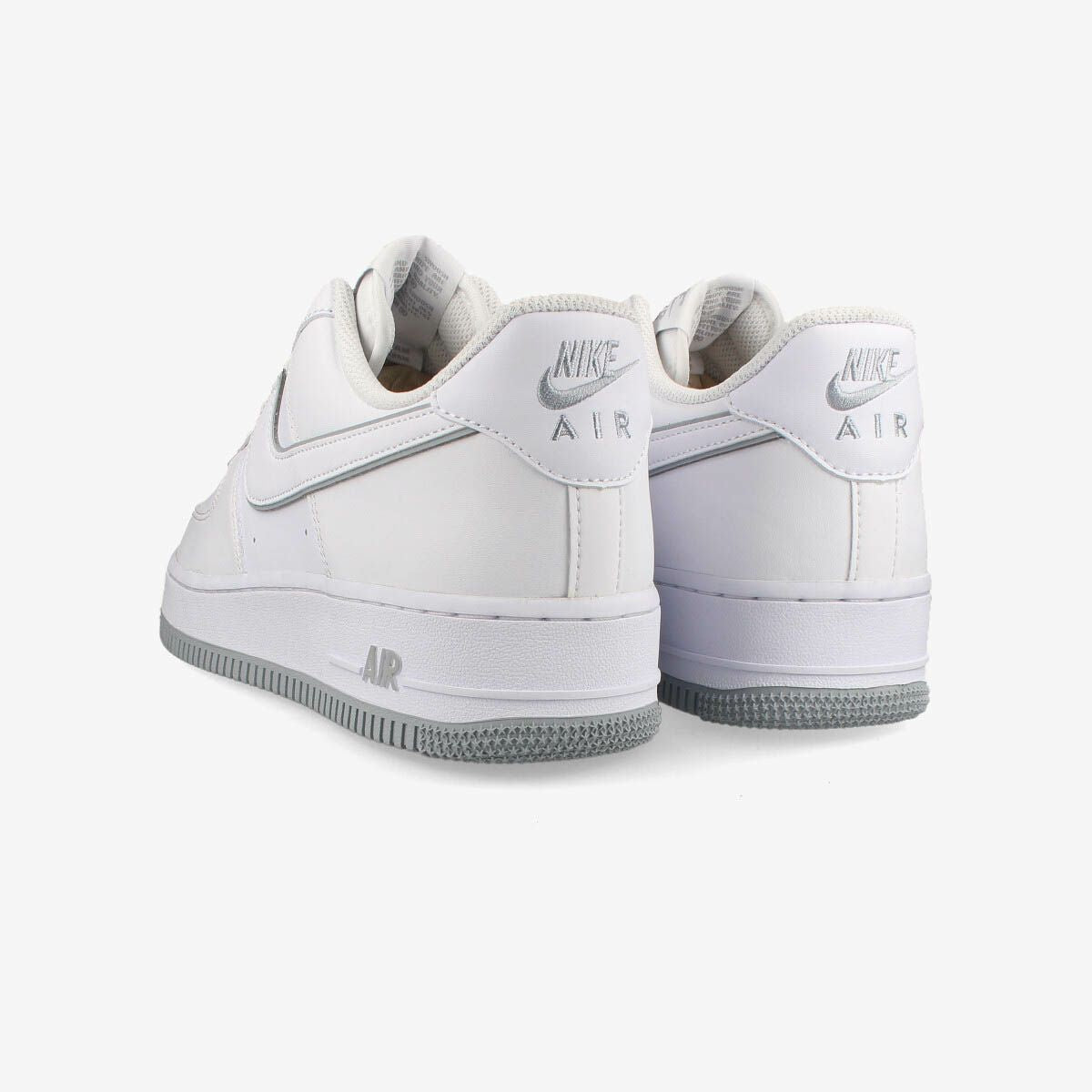 NIKE AIR FORCE 1 '07 WHITE/WHITE/WOLF GREY – KICKS LAB.