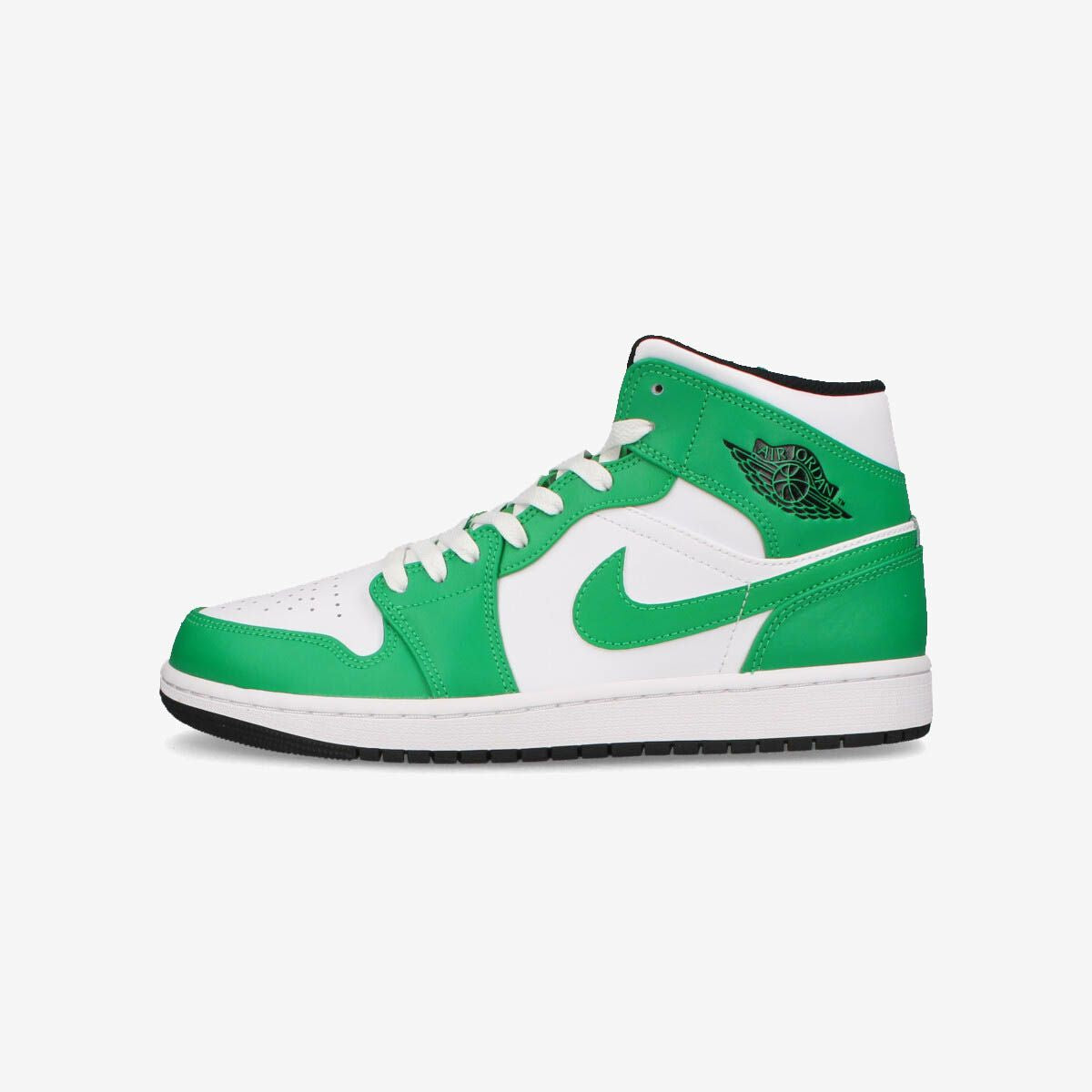 NIKE AIR JORDAN 1 MID LUCKY GREEN/BLACK/WHITE dq8426-301 – KICKS LAB.