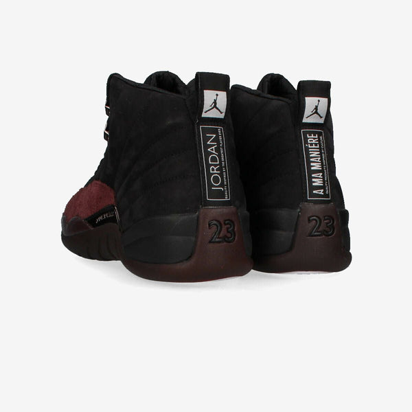 NIKE WMNS AIR JORDAN 12 RETRO SP BLACK/BLACK/BURGUNDY CRUSH