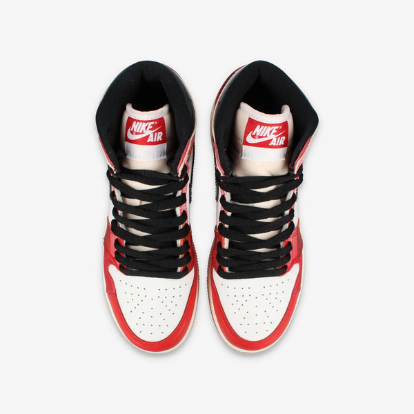 NIKE AIR JORDAN 1 RETRO HIGH OG SP GS [SPIDER] UNIVERSITY RED/BLACK/SUMMIT WHITE