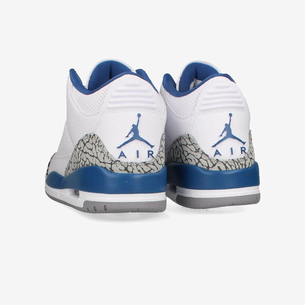 NIKE AIR JORDAN 3 RETRO [TRUE BLUE] WHITE/METALLIC COPPER/TRUE BLUE