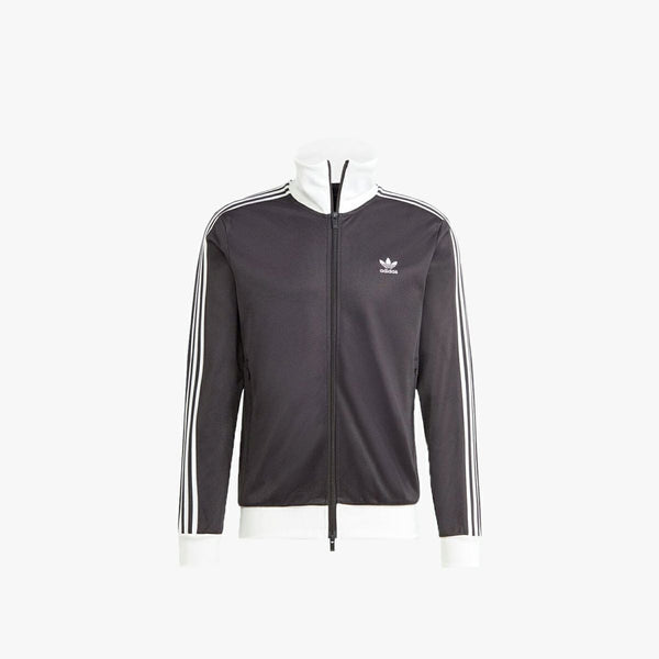 adidas BECKENBAUER TRACK TOP BLACK/WHITE – KICKS LAB.