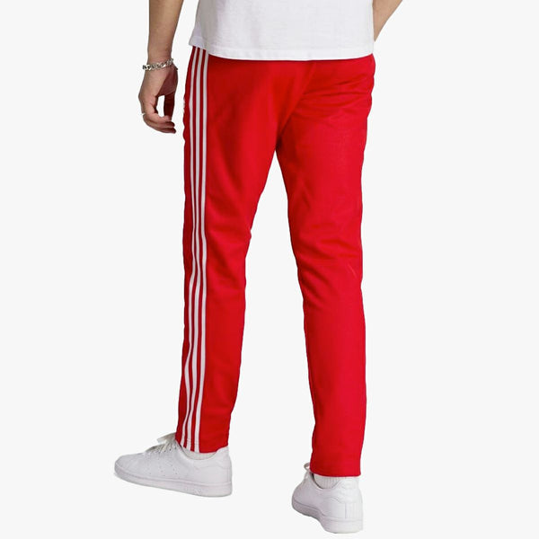 adidas BECKENBAUER TRACK PANT BETTER SCARLET/WHITE